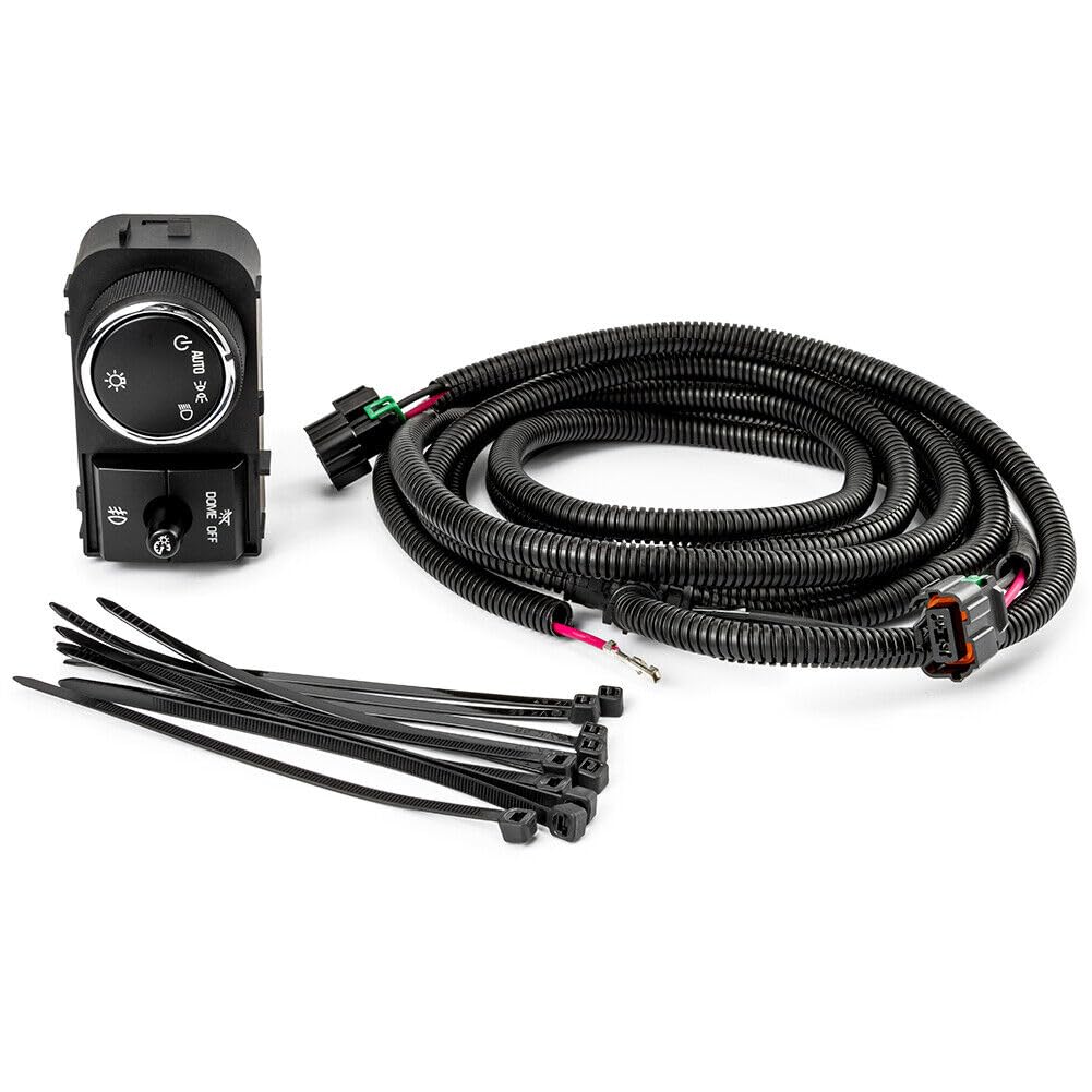 ya 4 8.8 Fog lamp Wiring Harness and Switch Suitable for Chevrolet Solod 2007-2013 2007-2014 GMC