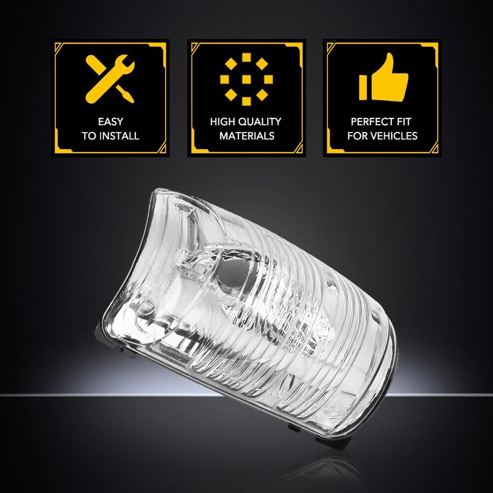 ya 7 8.24 baidi HD Side Mirror Turn Signal Light Left & Right For 15-21 for d TRANSIT 150 250 350