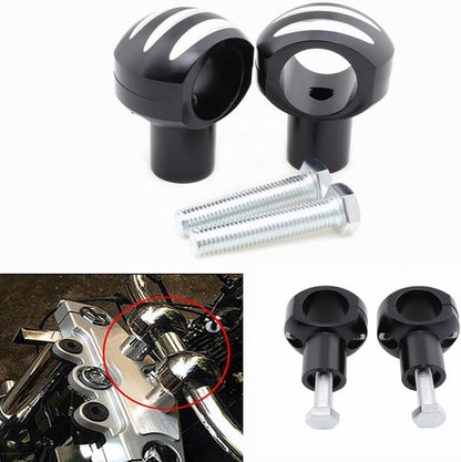 ya 4 8.8.2 32mm Aluminum Handlebar Riser Bars Mount Clamp for Harley Sportster 883 1200