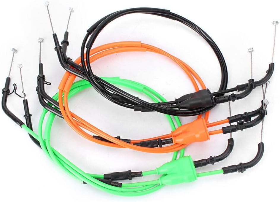 ya 4 8.8.2 for Kawasaki ZX10R 2006-2007 2x Motorcycle Throttle Cable Accelerator Wire