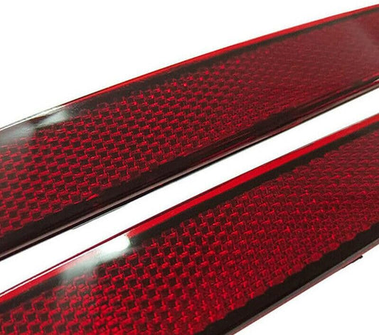 ya 4 8.10 Left Rear Bumper Reflector Tail Light Red Lens Fits for Tesla Model 3 2017-2022 