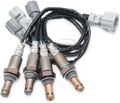 ya 15 10.19 zhengce 4-Piece Oxygen O2 Sensor for Toyota Highlander 3.3L 2004-2007 Upstream and