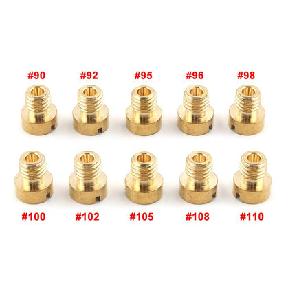 ya 7 8.24 baidi 90-110 M5 Main Jet for Dellorto Carburetor SHA SHB UA UB PHBG VHB-CS VHBT-CS