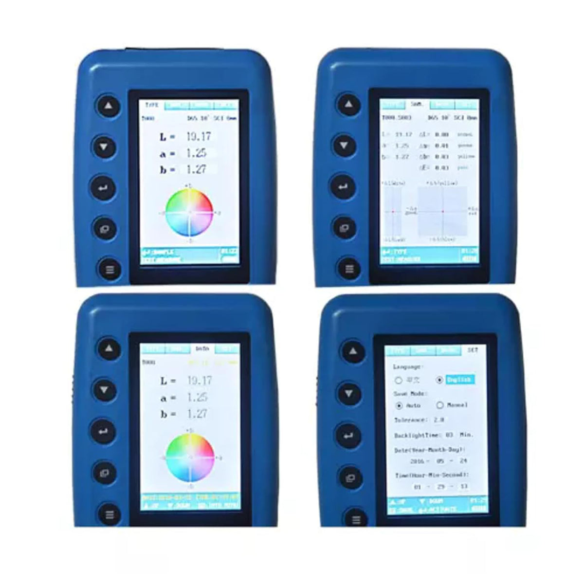 ya 16 10.20 baidi 8mm Portable Color Analyzer Digital Precision Colorimeter