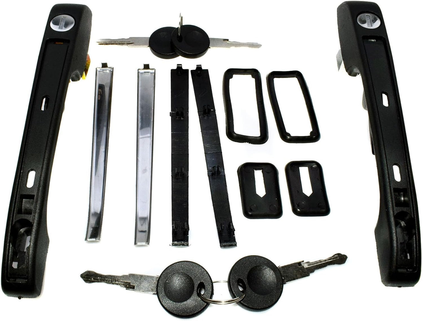 ya 2 8.15 Front Left and Right Outer Door Handles for VW for Golf for Jetta Rabbit Scirocco