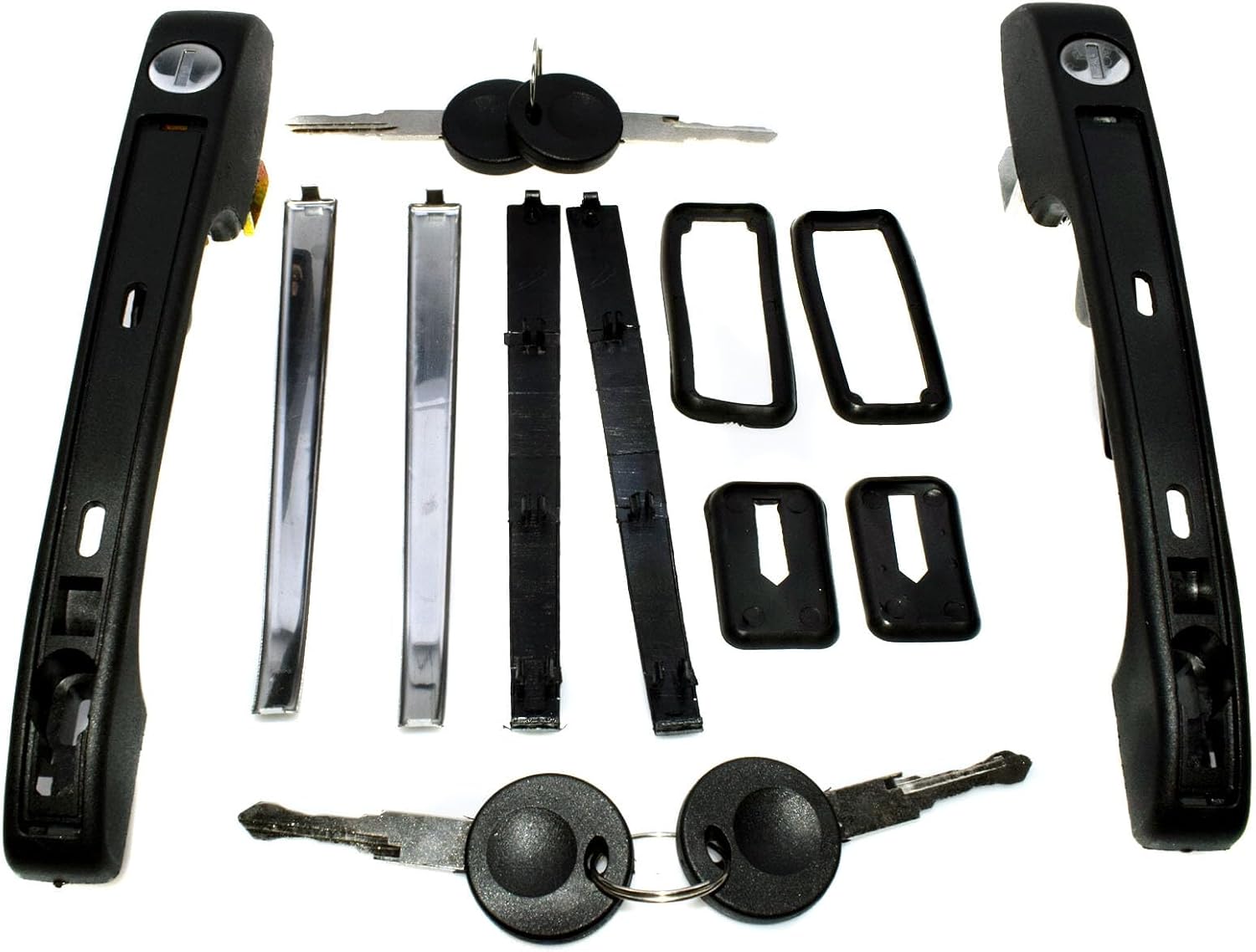 ya 2 8.15 Front Left and Right Outer Door Handles for VW for Golf for Jetta Rabbit Scirocco