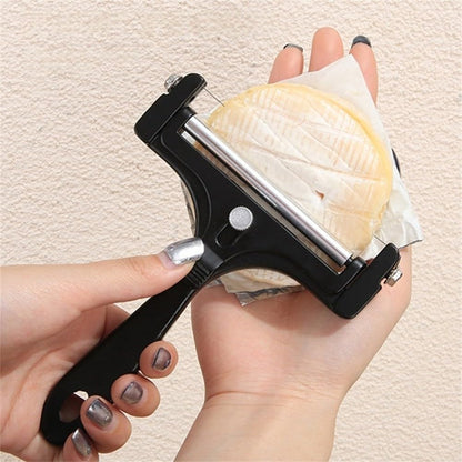 ya 14 9.20 baidi Aluminum Cheese Cutter Adjustable Thickness with 4 Stainless Steel Wire Blades-1