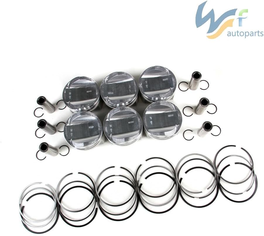 ya 4 8.24 baidi 3.0T Piston Assembly&Piston Ring Fit for VW Touareg for Audi A6 Q7 06E107066DM