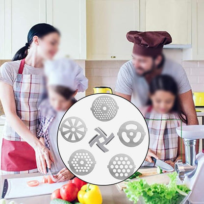 ya 14 9.20 baidi Complete Set of Meat Grinding Discs and Blades in High Grade Stainless Steel-1
