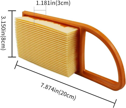 ya 23 10.7 baidi 2 Pack Air Filter forBR600 BR550 BR500 Backpack Blower # 42821410300B