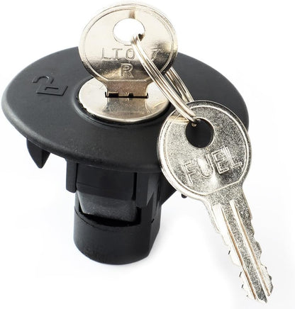ya 5 8.10 Locking Gas Fuel Tank Plug Cover Cap with 2 Keys 8U5Z9C268B for Ford for Lincoln