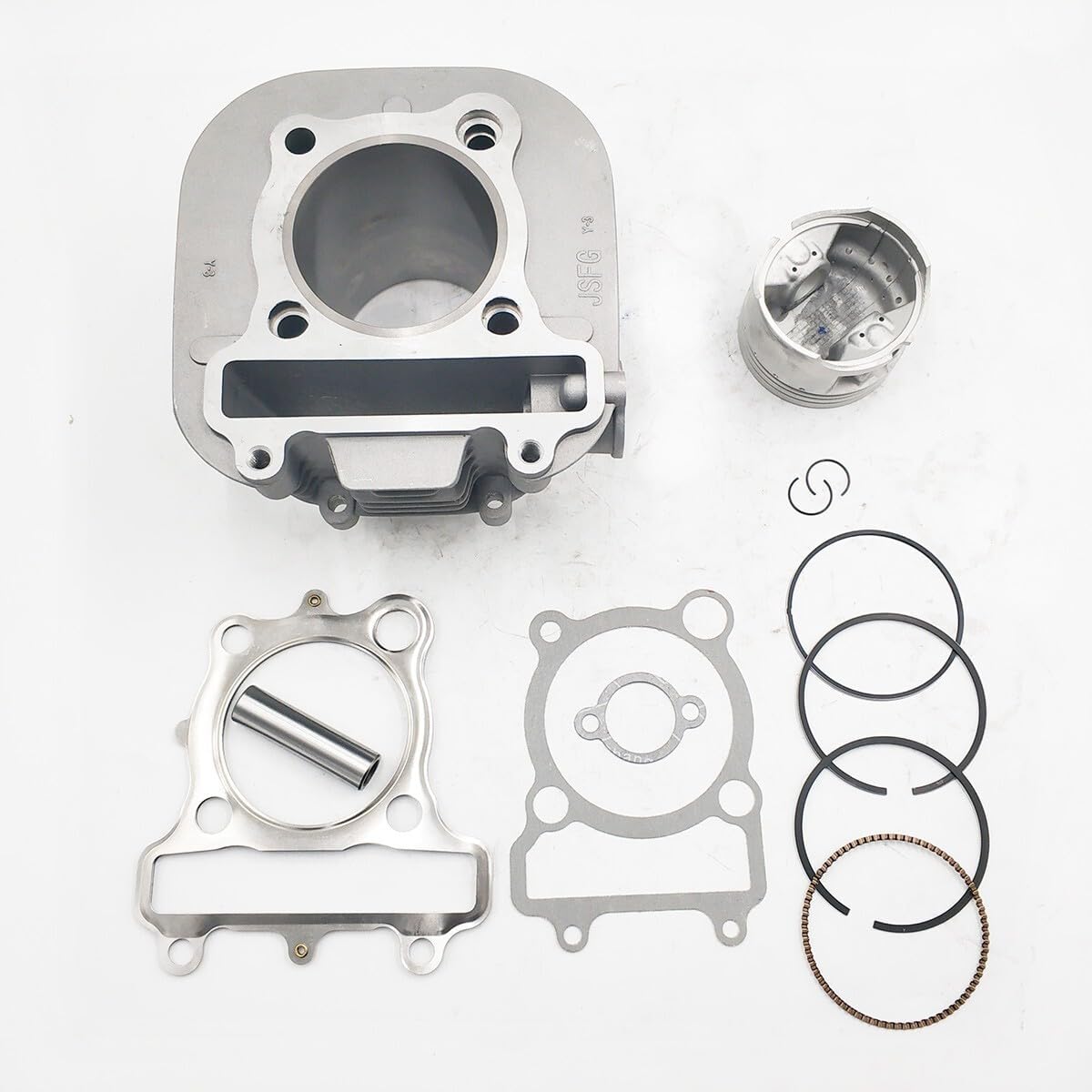 ya 27 10.13 baidi New Cylinder For Jianshe 250CC 250 MOUNTAIN LION Piston Kit JS250 PISTON GASKET