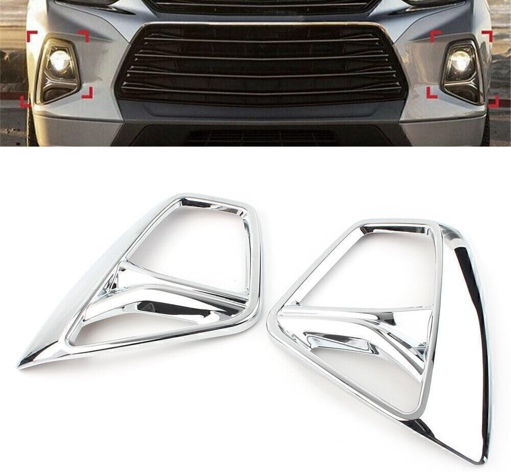 ya 10 9.16 zhengce Front Fog Light F for Ram e Cover Fit for Chevrolet Blazer 2019-2020 Car Ac