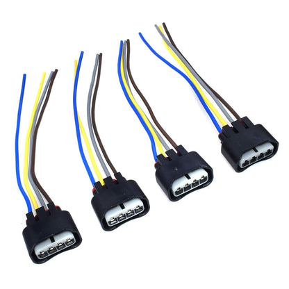 ya 4 8.8 4-Piece Ignition Coil Female Connector Plug Harness Suitable for Toyota for Lexus 2AZFE 1ZFE 
