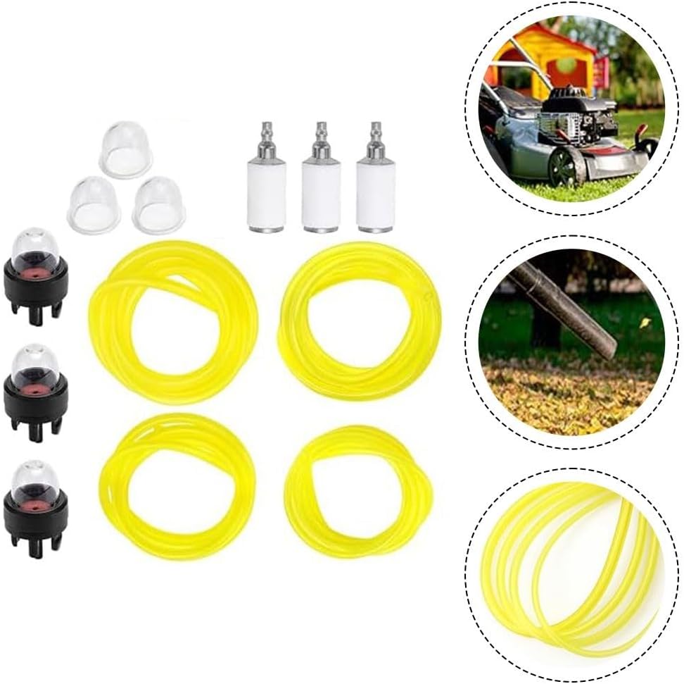 ya 26 10.21 baidi Complete 13PCS Starter Ball and Fuel Pipe Filter Kit for Lawn Care Tasks
