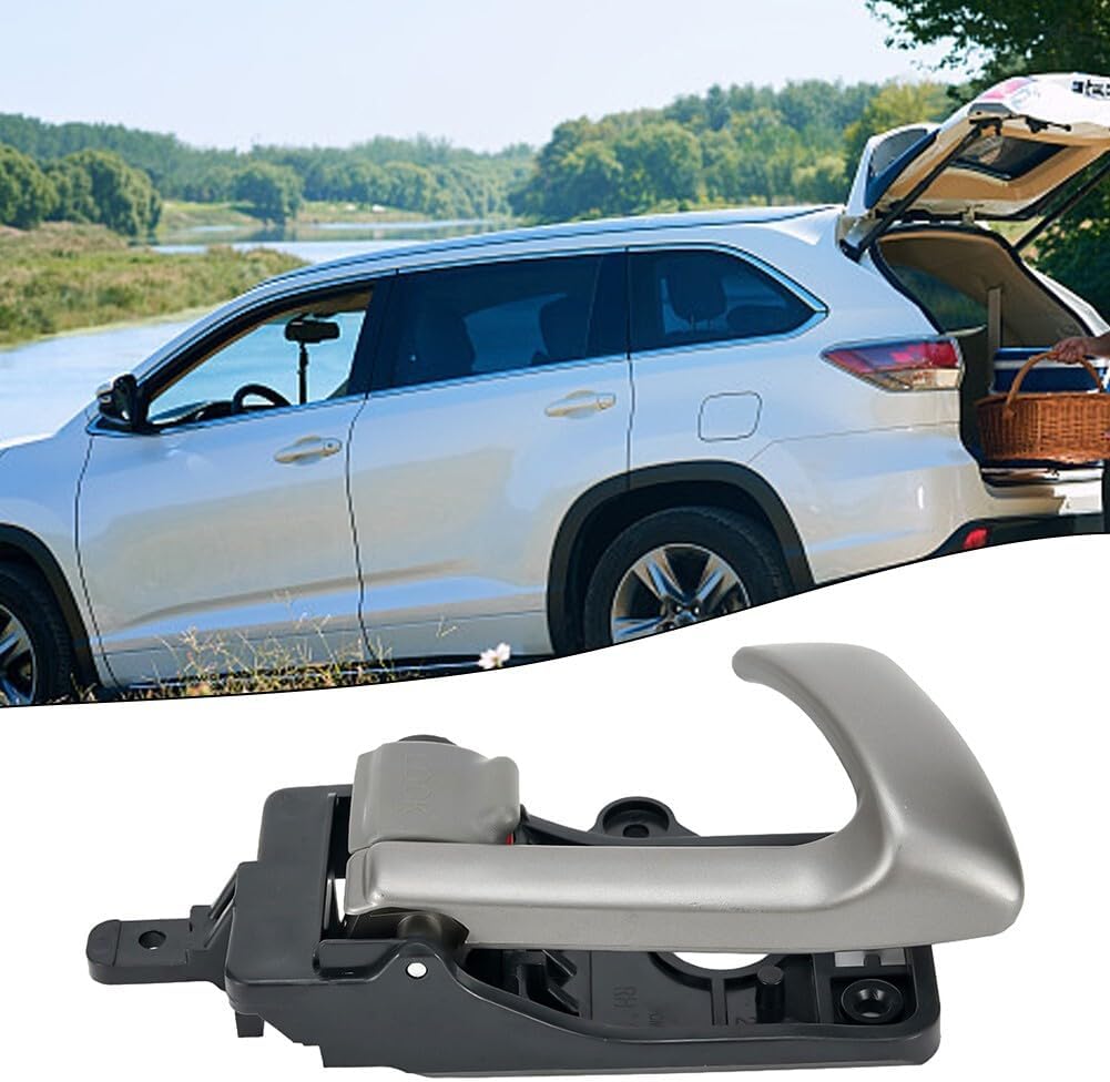 ya 4 8.24 baidi Black Interior Inner Door-Handle Right Side Fits for Hyundai Santa Fe 2007-2010
