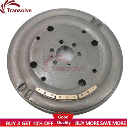 ya 10 9.16 baidi 0AM DQ200 DSG 7 Transmission Flywheel 6 Holes 132T Fit for VW for Audi for Skoda