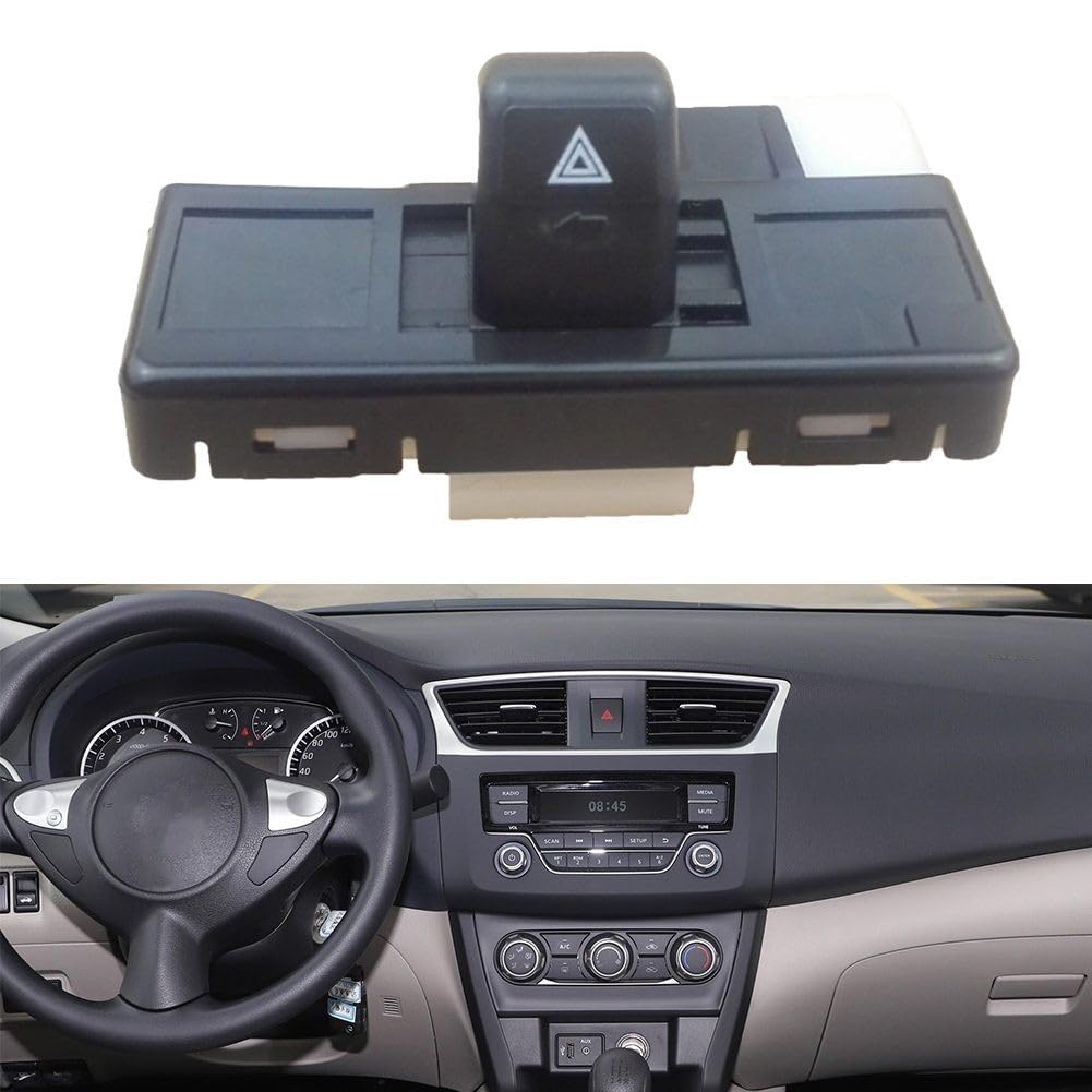 ya 23 10.7 baidi Convenient Hazard Switch for for Nissan Car Small Size Light Weight Easy to Use