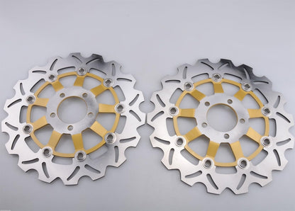 ya 13 9.15 baidi Front Brake Disc Rotors for Kawasaki ZR550 ZZR600 ZR7 Z750 Z1000 ZX 6R/9R/12R