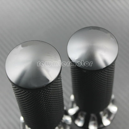 ya 11 9.14 baidi1'' 25mm Black Handle Bar Hand Grips Fit for Harley Touring Softail Dyna CVO