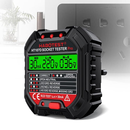 ya 16 10.20 baidi Outlet Tester Socket Tester Automatic Electric Circuit Polarity Voltage Detector