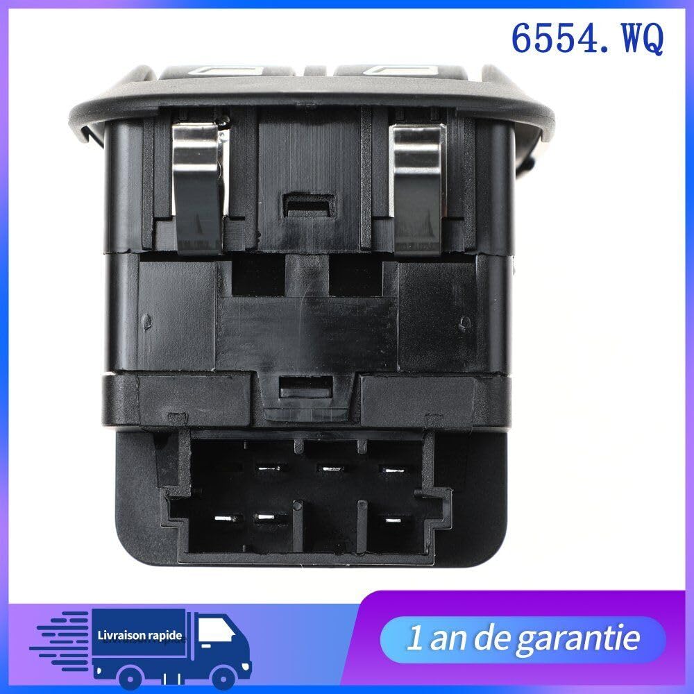 ya 4 8.8 Bouton Commande Interrupteur de Leve Vitre Avant Gauche Pour for Citroen 6554.WQ