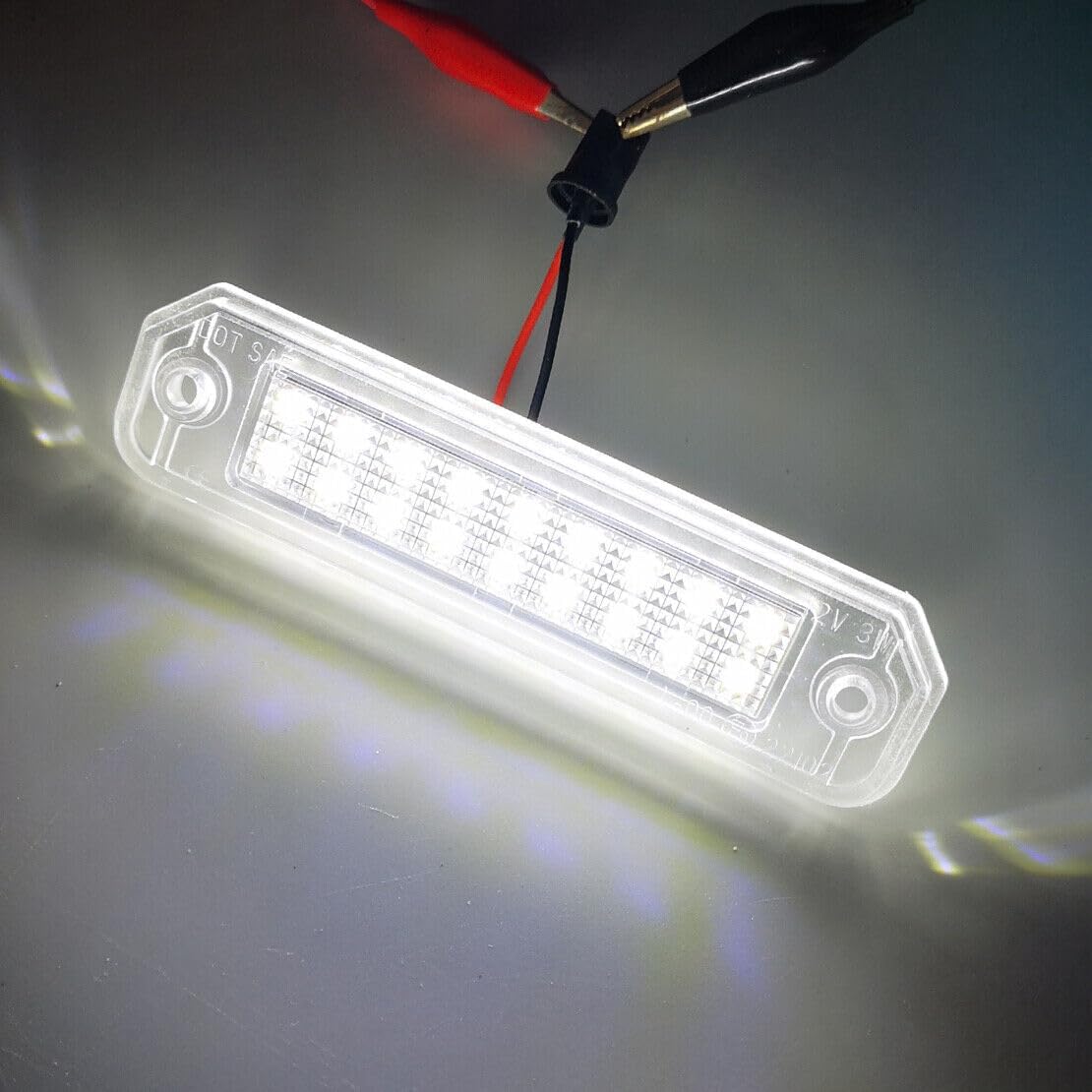 ya 4 8.24 baidi LED License Plate Light for Honda Civic Del Sol Trunk 1993-1997 @