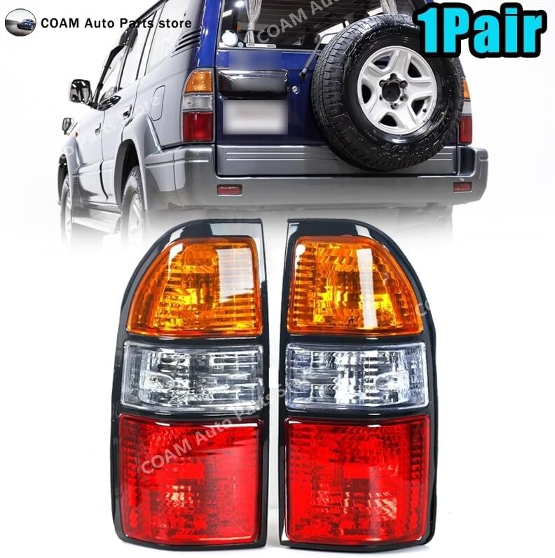 ya 4 8.24 baidi 2 Pieces for Toyota Prado FJ90 LC90 3400/2700 1998-2002 Rear Brake Light Tail Light 