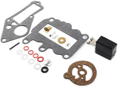 ya 2 8.15 Carburetor Carb Kit w/Float 382048 For Johnson Evinrude Outboard 9.5 BRP/OMC