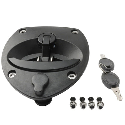 ya 10 9.16 zhengce 0406-0972-01 Generator Door Latch T Handle with 2 Keys CH751 Fit for Black