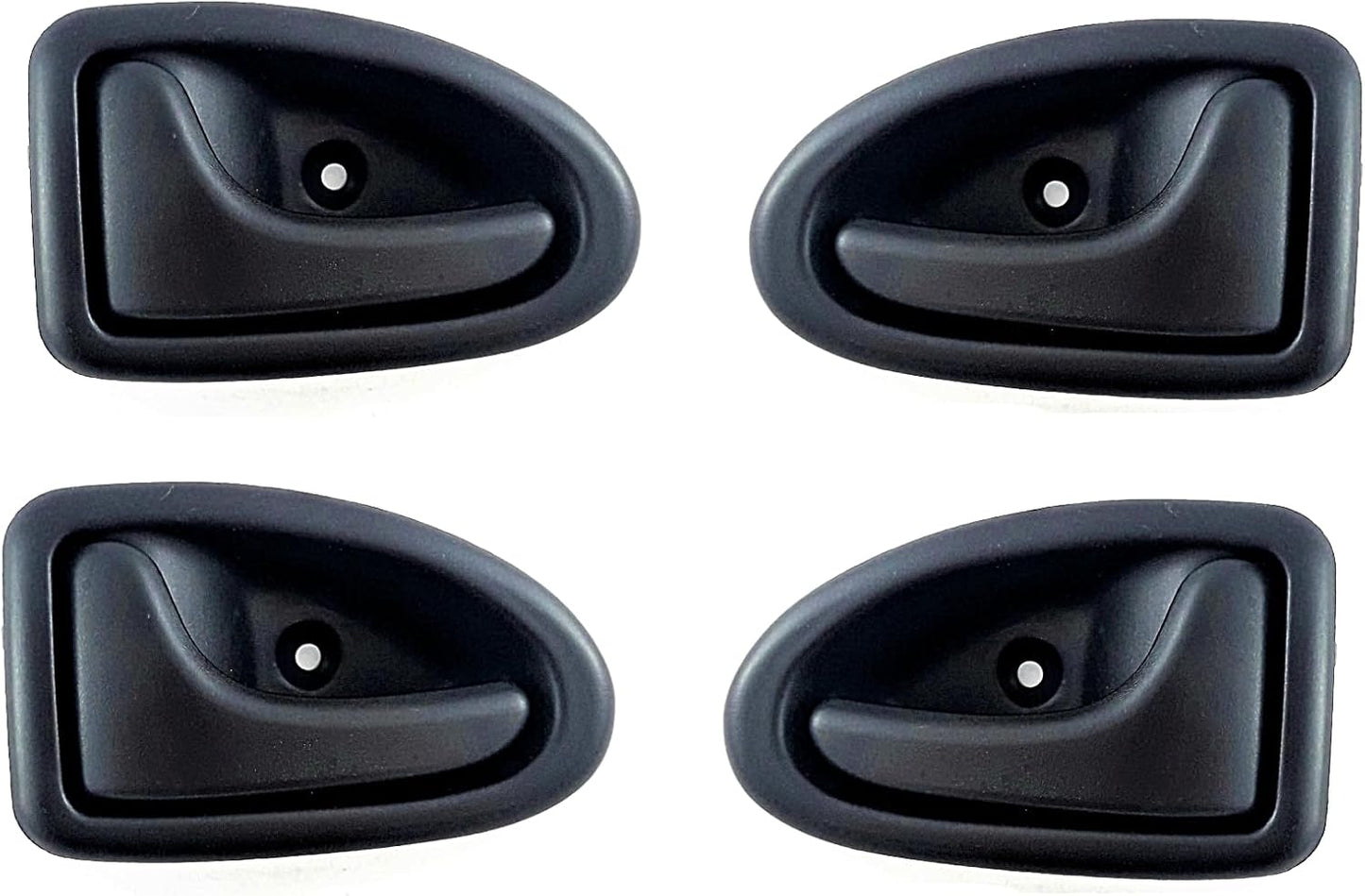 ya 2 8.15 4 Door Handle Inside Handle Left Right for Renault CLIO II Scenic I 99-03 Black