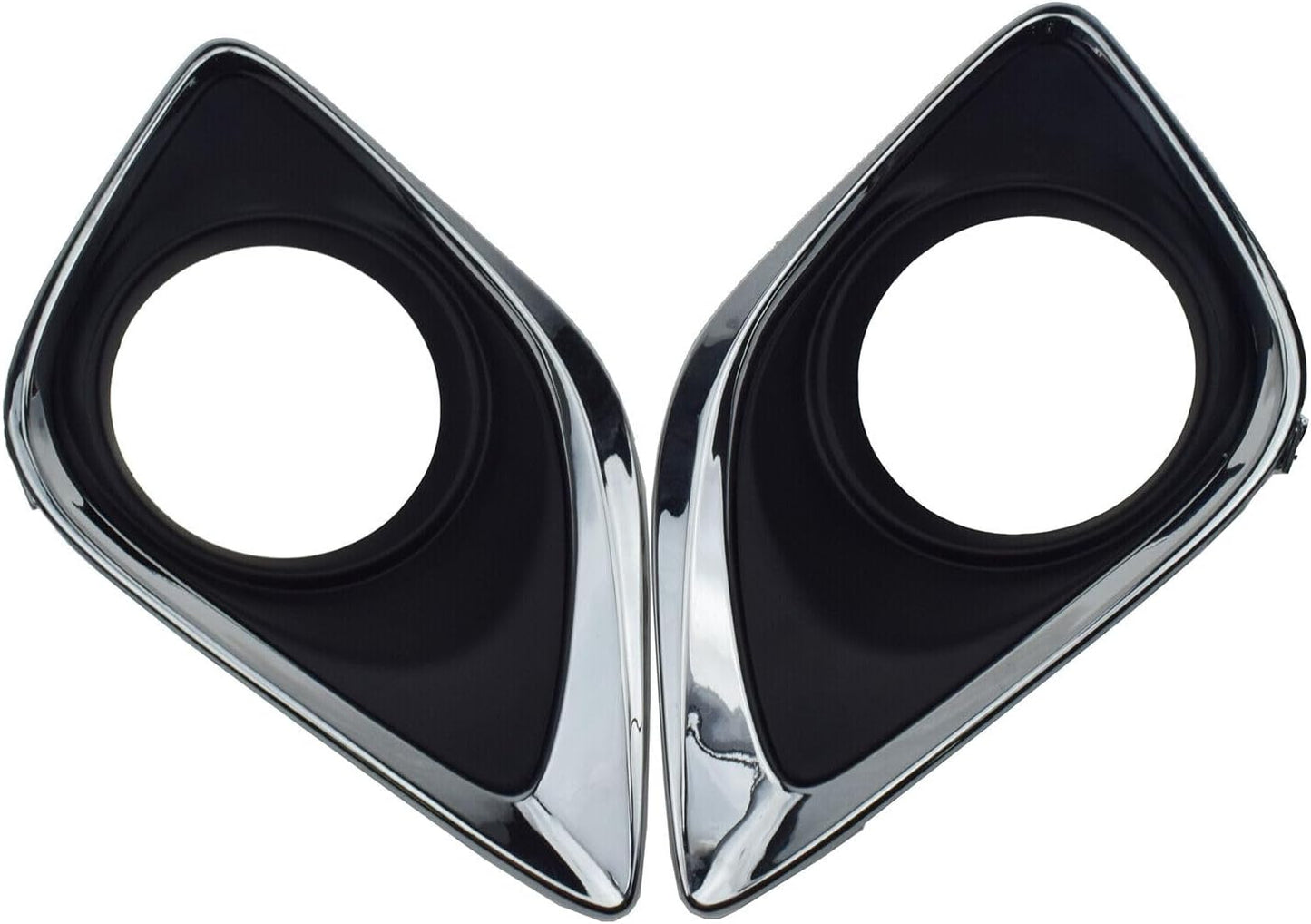 ya 4 8.10 2 Pack Fog Light Bumper Cover Insert L & R for Toyota Venza 2013-2016 