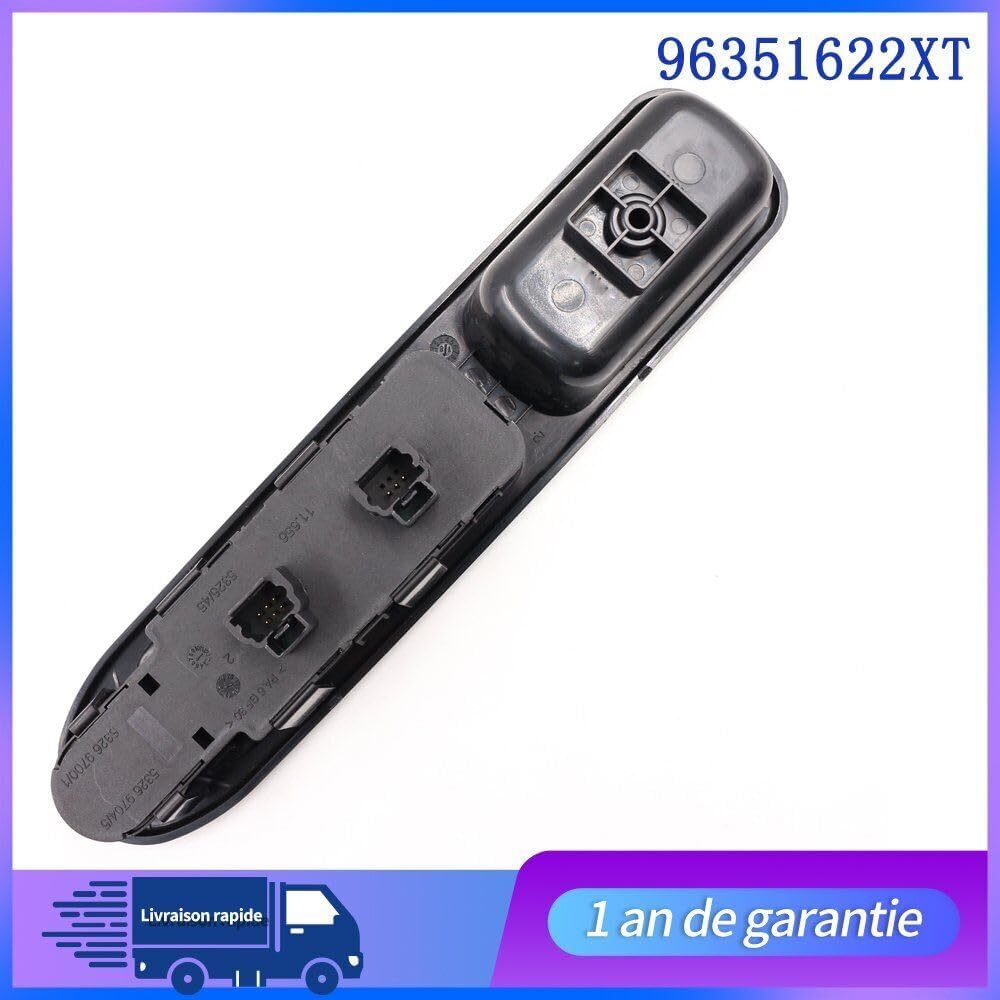 ya 4 8.8 Pour for Peugeot 307 96351622XT Commande Leve Vitre Avant Gauche 2000-2005 Neuf