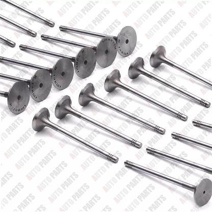 ya 4 8.24 baidi 24x Intake Exhaust Valves Set compatible with for Mercedes-Benz E300 2.5L 3.0L M272