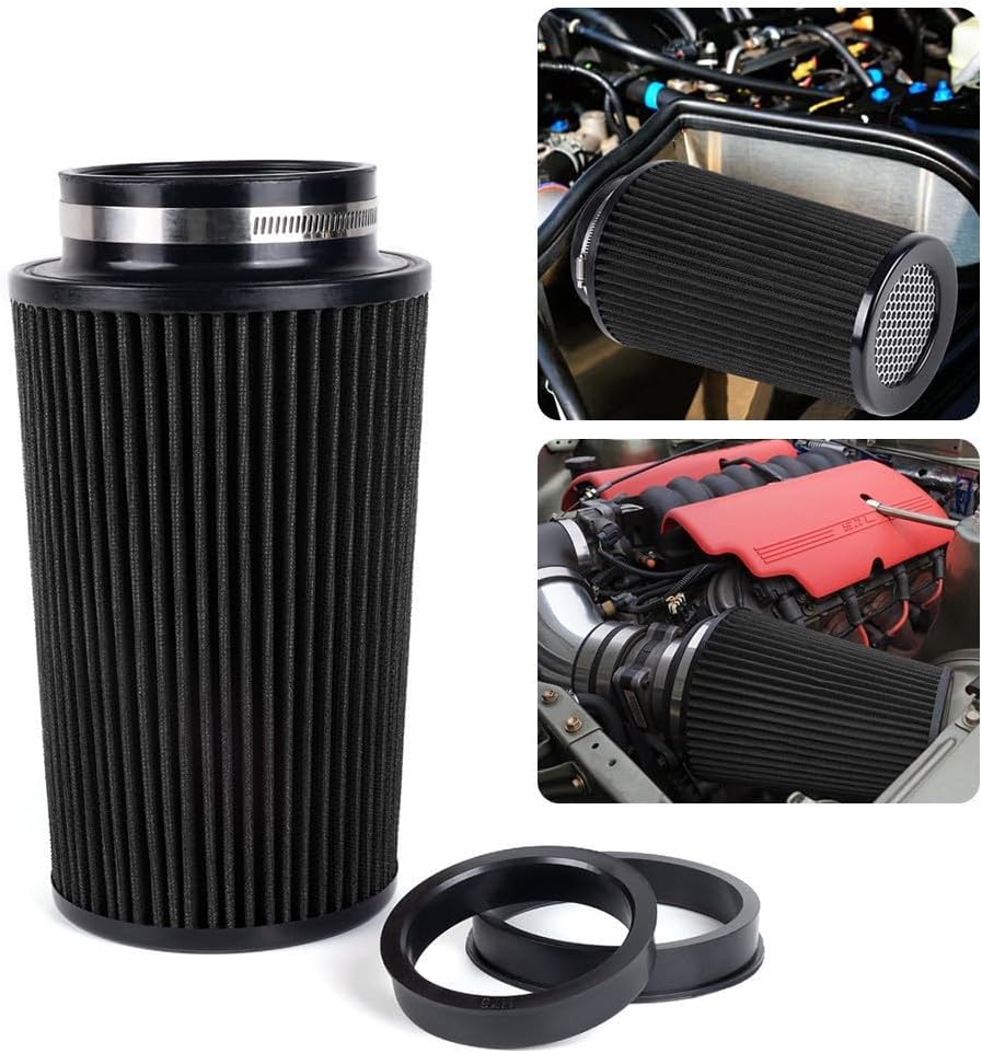 ya 13 9.15 baidi 3, 3.5, 4, 10.5 Tall Black Per for MAN ce High Flow Cold Air Intake Air Filter