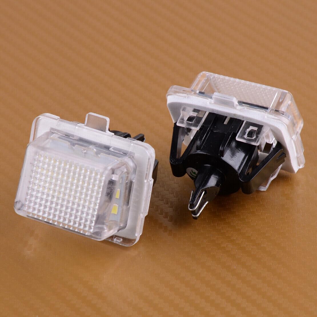 ya 4 8.14 2 Pack LED License Plate Lights for Mercedes-Benz W204 W212 C207 C216 W221 @