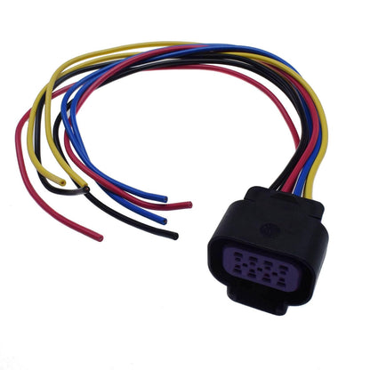 ya 2 8.15 8-pin TPS Throttle Body Position Sensor Connector Plug Tail Suitable for Universal 6.0L