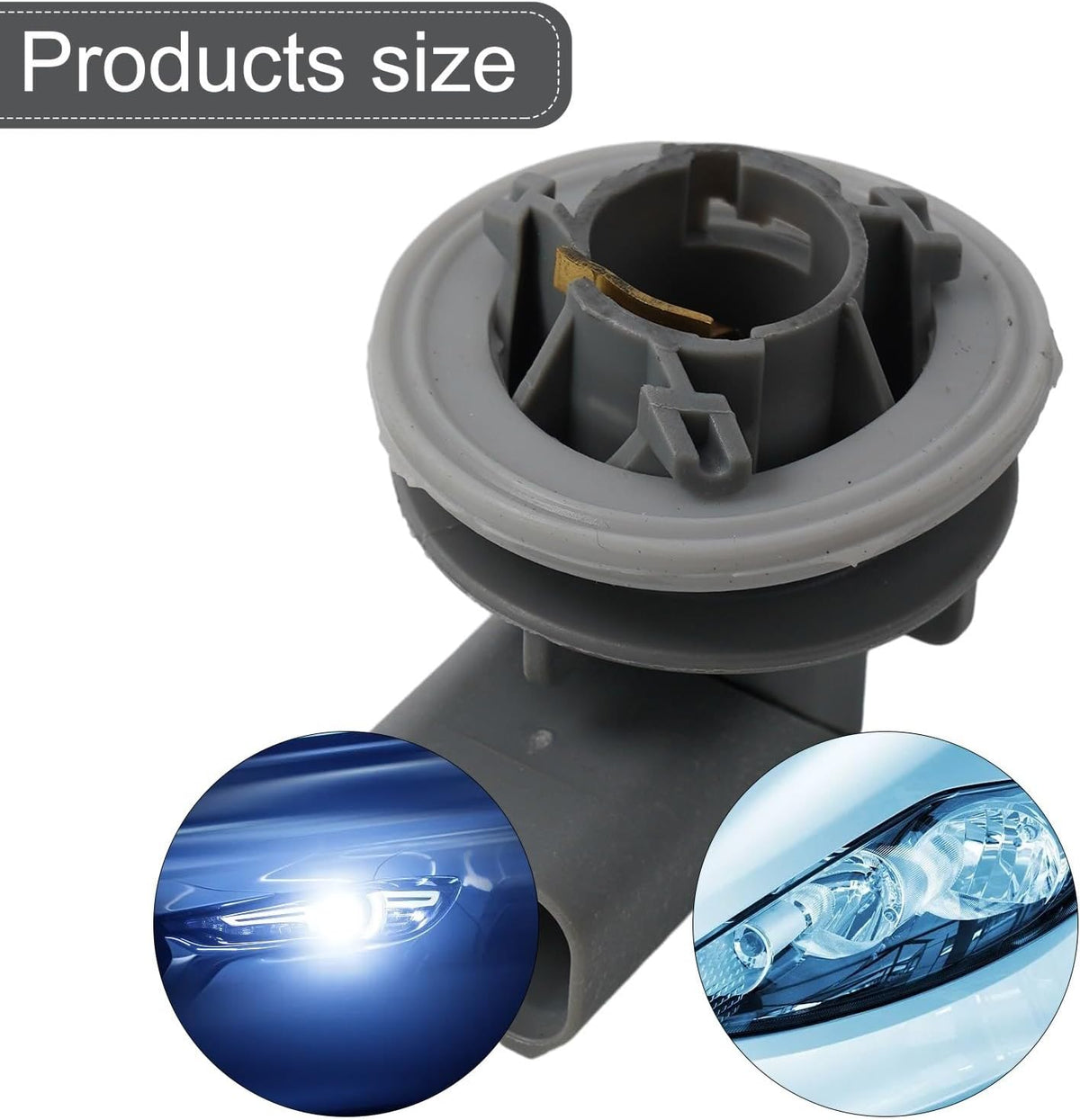 ya 13 9.15 baidi Lamp Bulb Holder Car Base Direct Fit Easy Installation Plastic Reliable