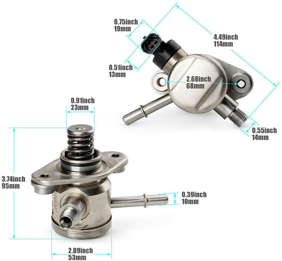 ya 4 8.8.2 High Pressure Fuel Pump for Chevy Impala Malibu for GMC Terrain for Buick Regal NEW