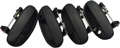 ya 4 8.8.2 4pcs Exterior Door Handle Front and Rear Left and Right kit for 99-02 Daewoo Lanos Sedan 