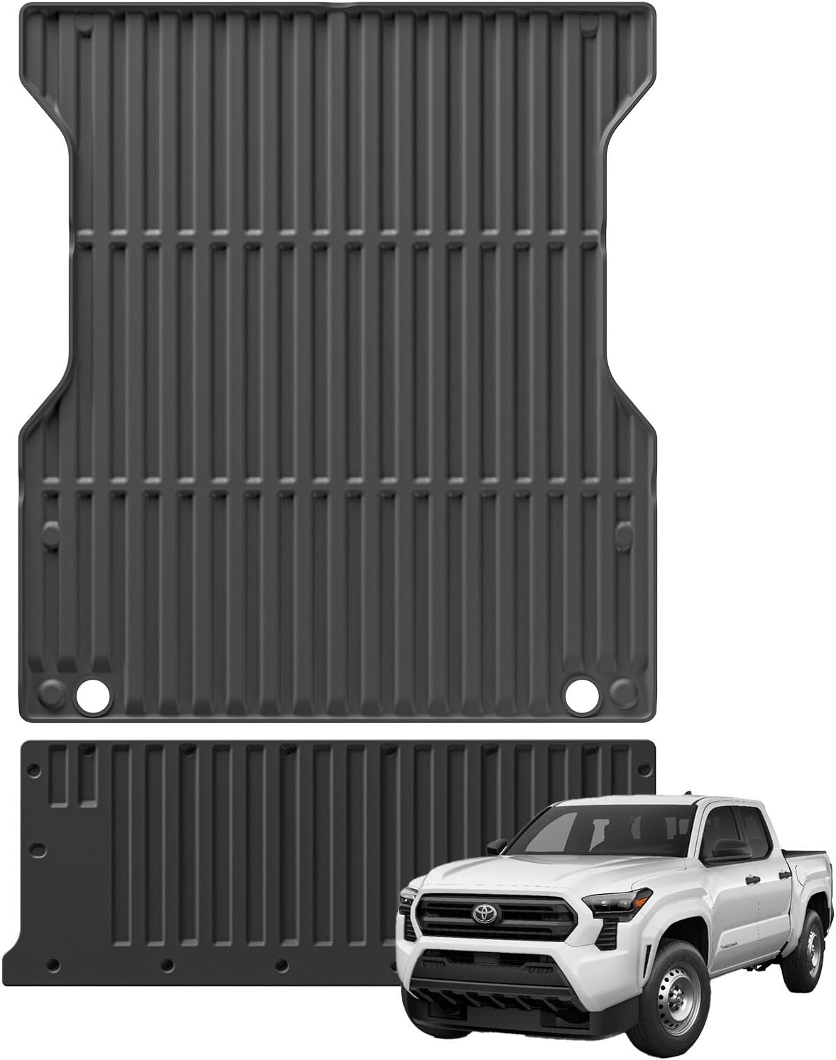 ya 7 8.24 baidi for Toyota Tacoma 2024 Only Fit 6FT Truck Bed Liner Pad TPE Car Truck Bed Mat