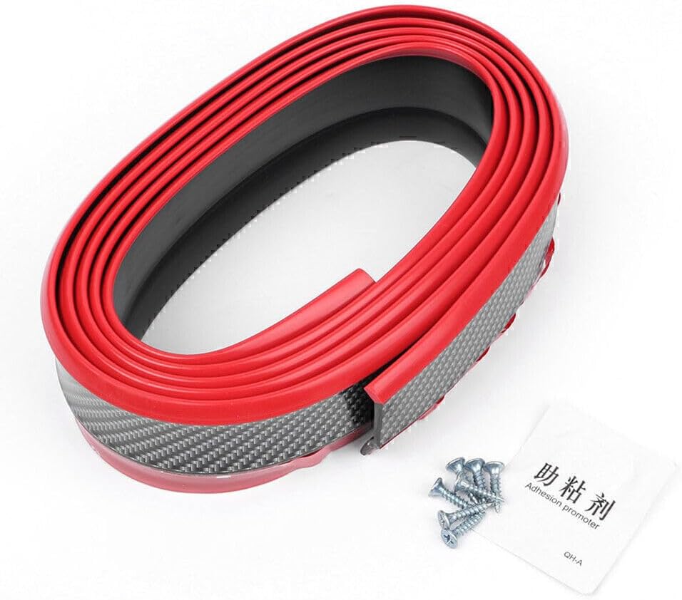 ya 4 8.14 Lower Lip Protective Strip/Auto Bumper Skirts Rubber Anti-Scratch 2.5M