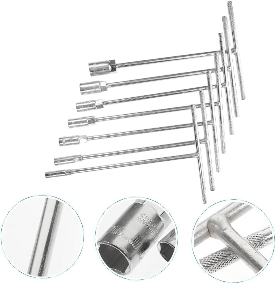 ya 14 9.20 baidi 7pcs T Handle Socket Set Socket T-handle Wrench Set for Repair-1