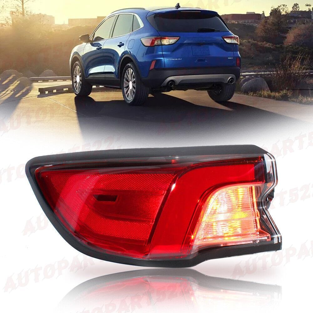 ya 7 8.24 baidi Exterior Left Tail Light for Ford Escape 2020 2021 2022 Driver Side LED Tail Light 