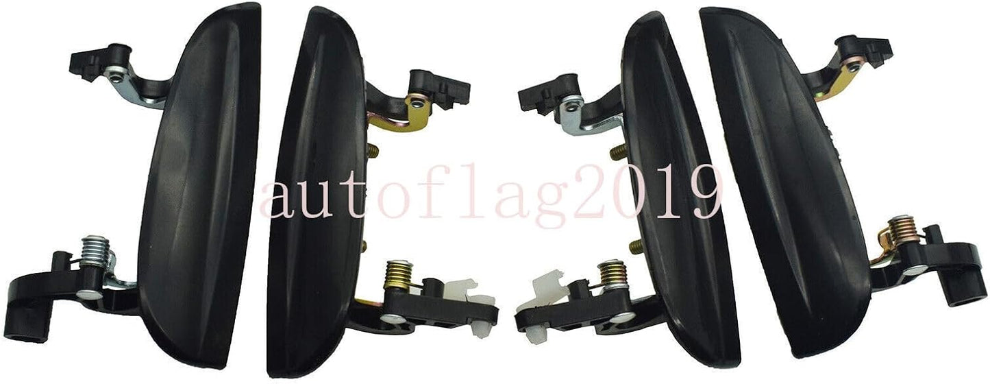ya 2 8.15 Exterior Door Handle 4 Piece Set FL FR RL RR for 2003-2005 for Kia Rio 82650FD010