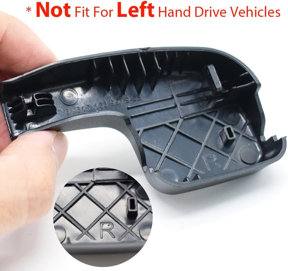 ya 2 8.15 Front WINDSCREEN Wiper Arm Nut Cover Cap Fit for BMW 3 E90 E91 E92 E93 RHD 04-13