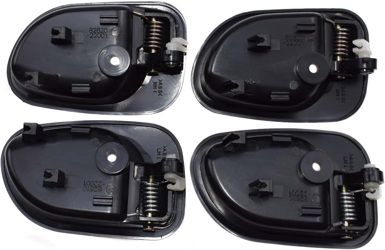 ya 2 8.15 4 Pack Interior Door Handle 82610-22001 for Hyundai Accent 1995-1999 82620-22001