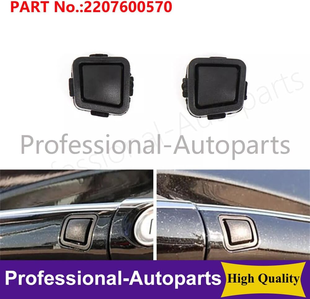 ya 10 9.16 baidi Front L&R Keyless Door Handle Button Cover for for Benz S R CL ML GL Class W164 W251
