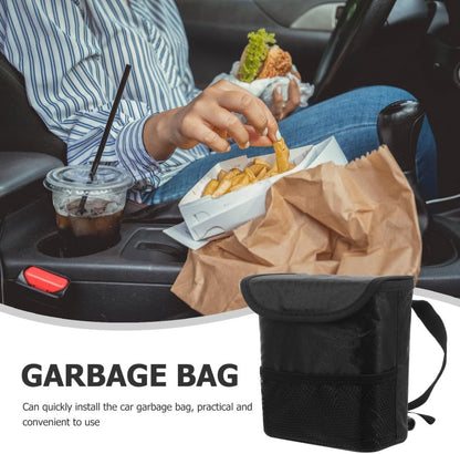 ya 13 9.15 baidi Car Trash Can Waste Bin Hanging Rubbish Foldable Garbage Automotive