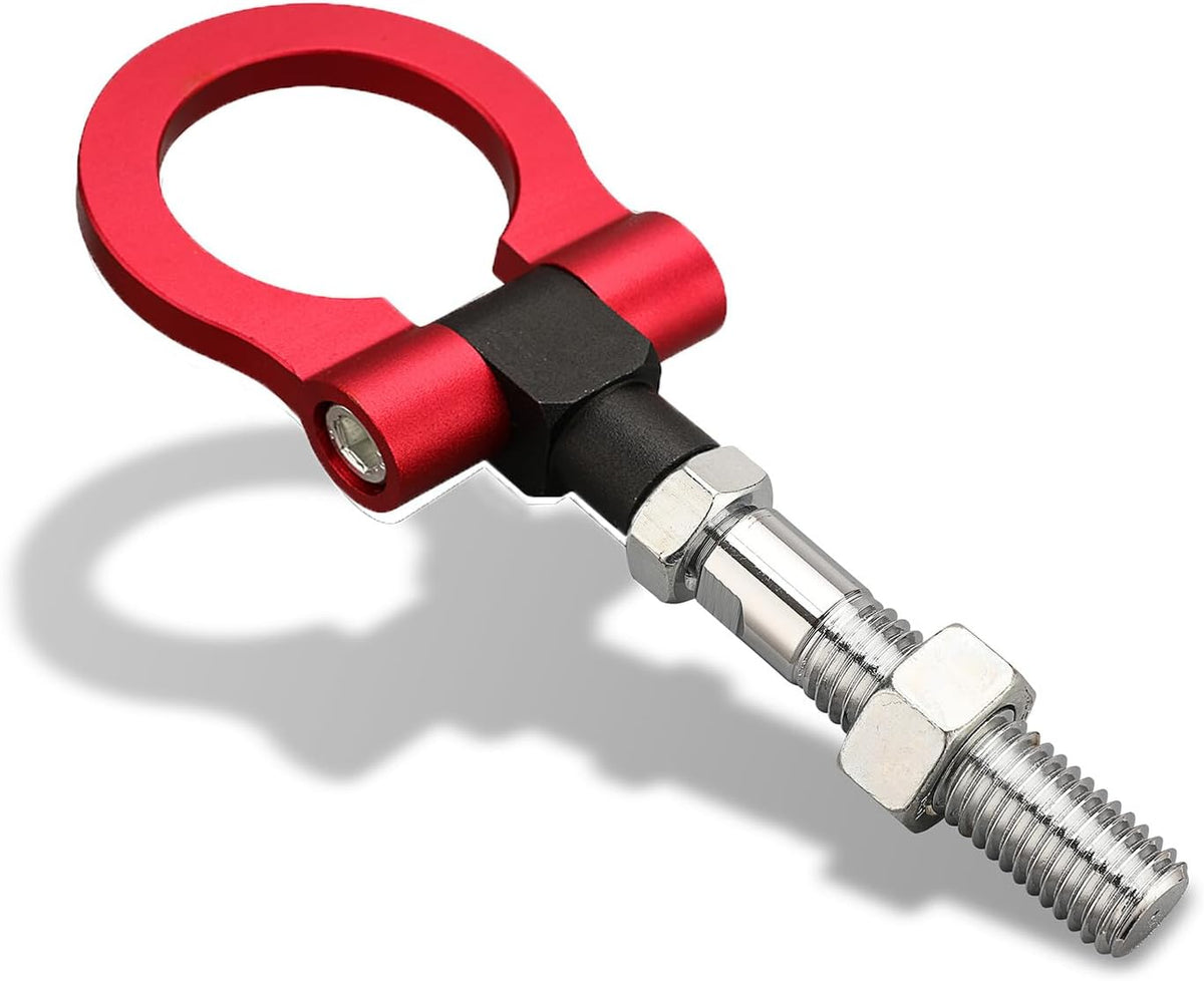 ya 4 8.8.2 Red Folding Ring Bumper Tow Hook for Hyundai Series/for Kia Series/for Mazda Series